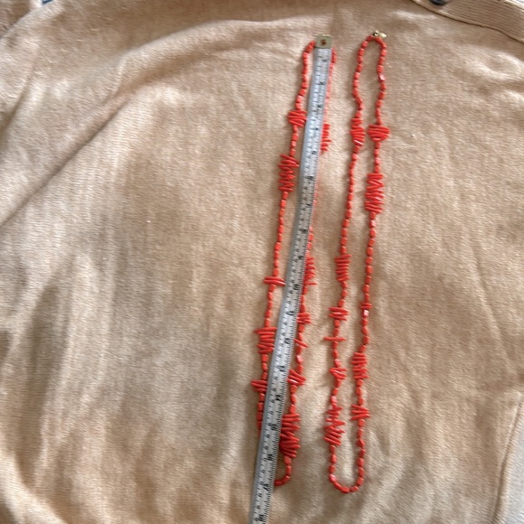 J Crew Coral necklace - Picture 5 of 5